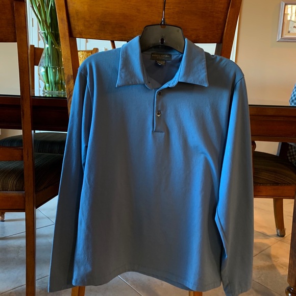 Banana Republic Stretch long sleeve polo size S - Picture 6 of 8